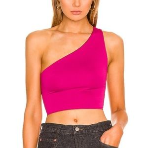 Revolve Superdown Lace Up Olivia Top